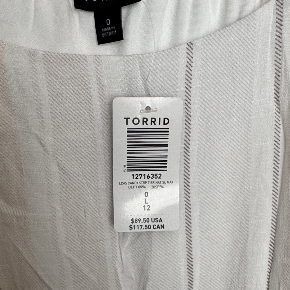 Torrid White Maxi Dress - Picture 8 of 8